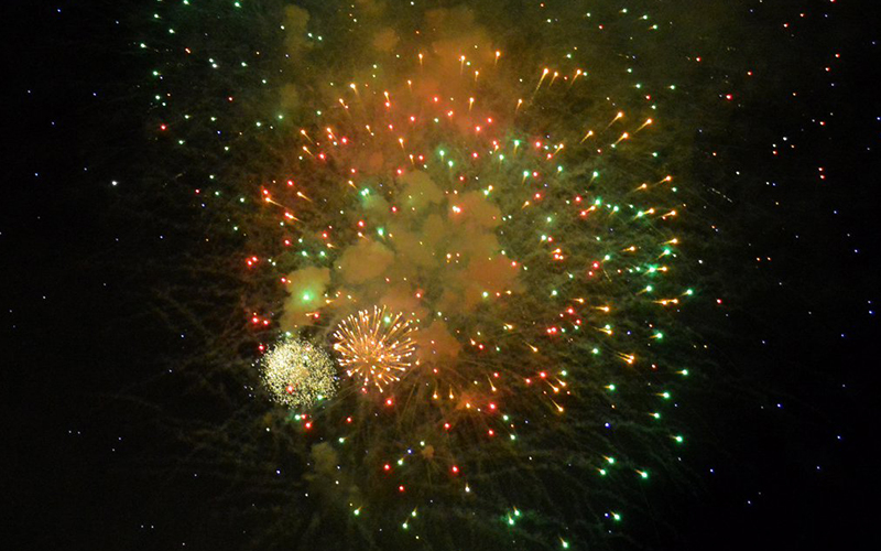 Sugarbush Fourth of July fireworks. File photo