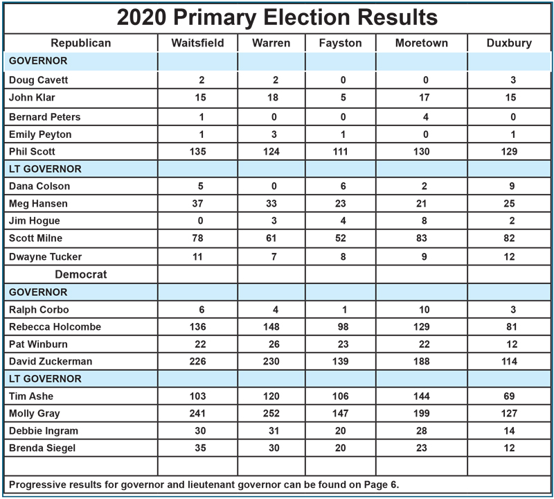 2020 Primary Results