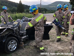 MRVAS Jaws of Life training web