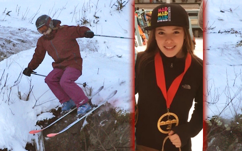 Sophia Bisbee, a 16-year-old Mad River Glen Freeski Team member, has been invited to compete in the Freeride Junior World Championship in Verbier, Switzerland, on March 30, 2021.