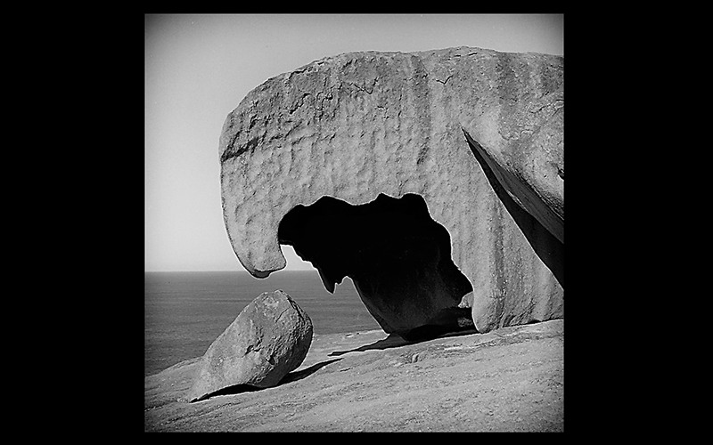 Weathered Granite Boulders, Kangaroo Island, South Australia, 1987. Photo: Bob Middleton