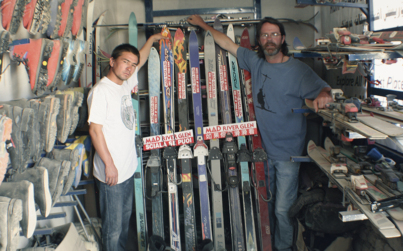 Sajjad Husaini and Ali Joya created the first Afghan Alpine Ski Team called the Bamiyan Ski Club. Local efforts are underway to resettle the two families in The Valley.
