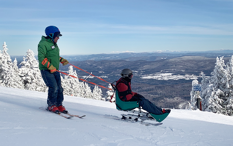 Vermont Adaptive helps get people get on the slopes.