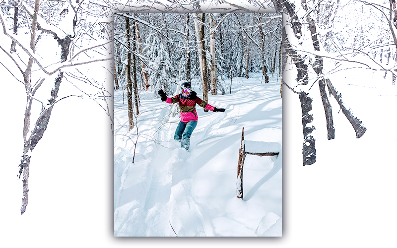 Skiers and snowboarders enjoyed the recent snow.