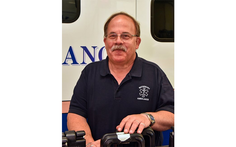 Waterbury Ambulance Service Executive Director Mark Podgwaite. Photo by Gordon Miller