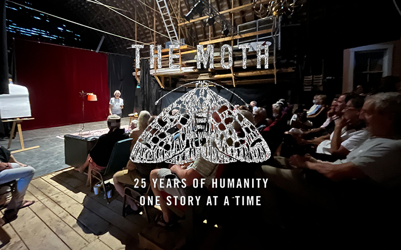 moth at the Phantom Theater in Warren, VT.