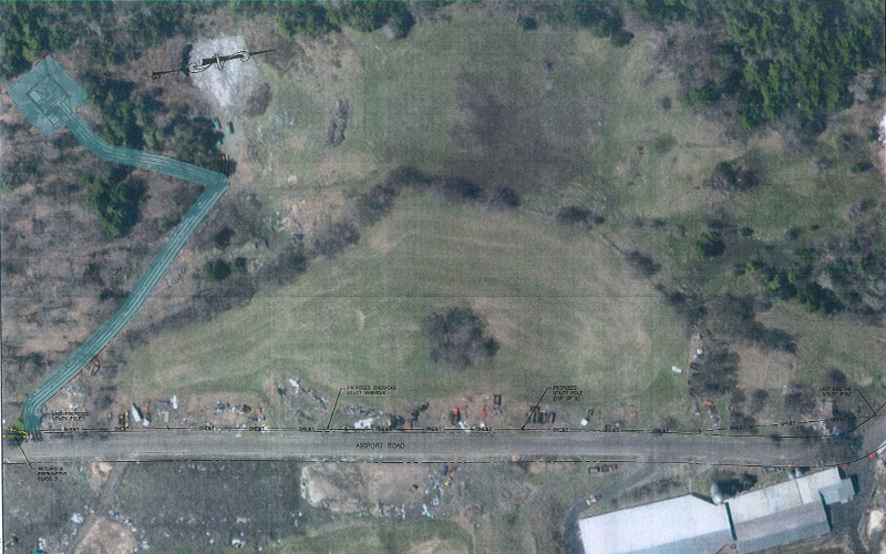 Proposed location of cell tower on Airport Road in Warren, VT. Proposed location of cell tower on Airport Road in Warren, VT.