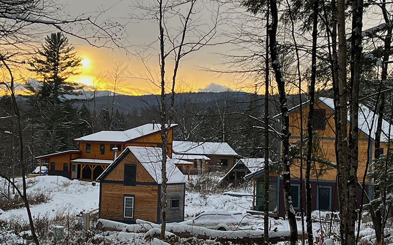 Homes at the Living Tree Alliance in Moretown, VT