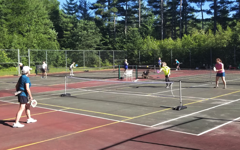 Pickleball players. Photo courtesy Sarah Simpson Spencer