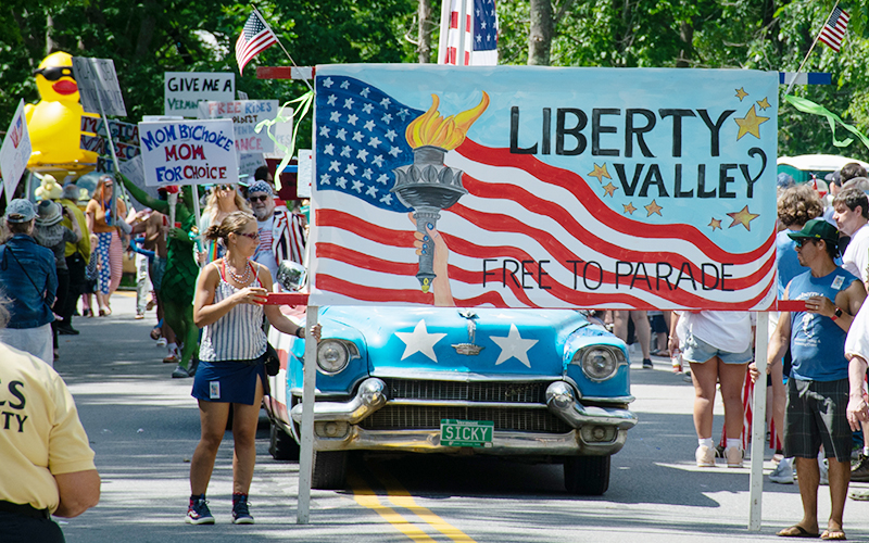 Warren Fourth of July parade. Photo: Jeff Knight