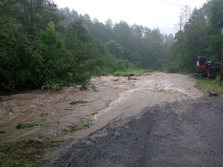 Ward Brook Road Monday morning (off of Jones Brook Rd) Moretown, VT Photo: Bill Jenkerson