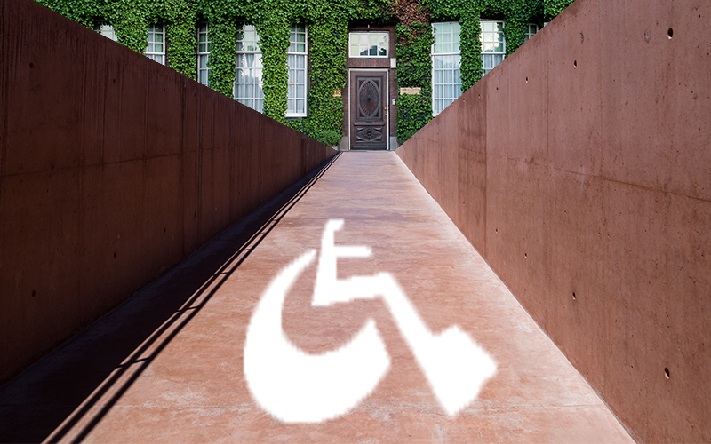 handicap access ramp