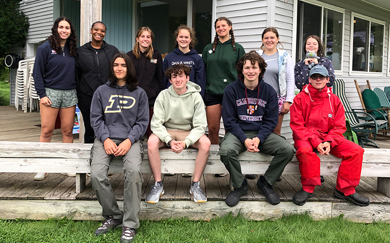 Sugarbush Youth Soaring Camps participants.