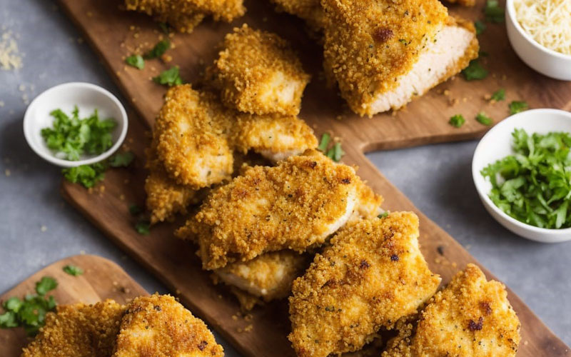 Mustard Parmesan Chicken
