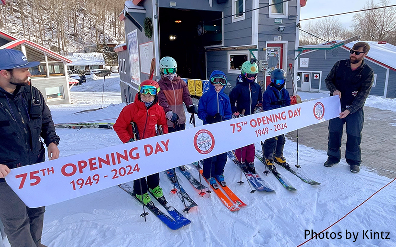 Mad River Glen in Fayston, Vermont has opened for it's 75th season. Photos by Kintz