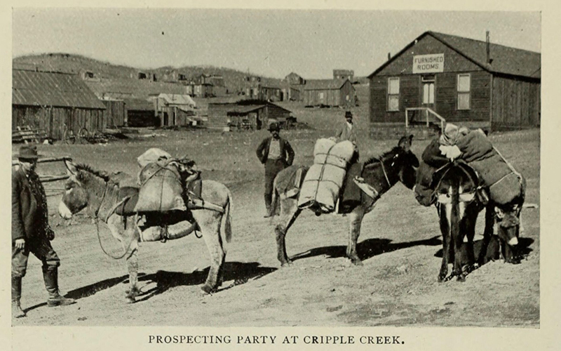 Take Me Back, Cripple Creek postcard