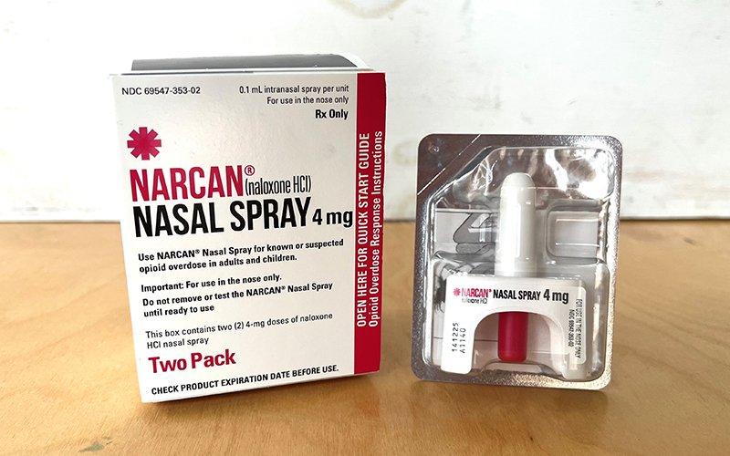 Narcan, Naloxone. nasal spray.