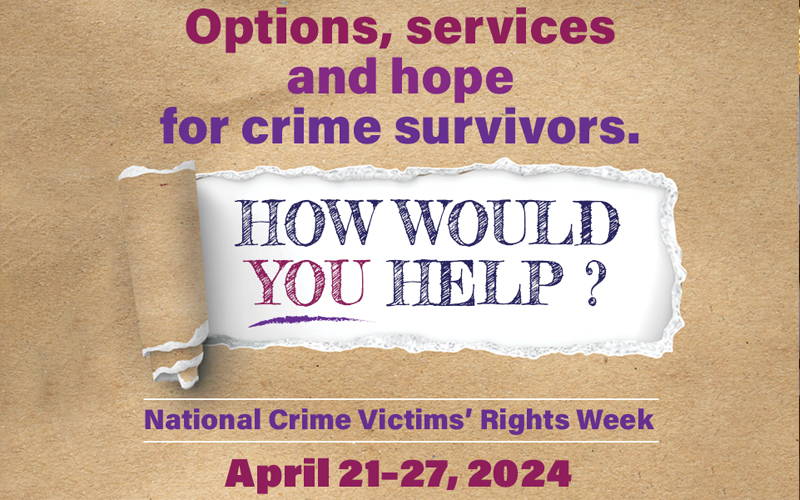 National Crime Victims’ Rights Week