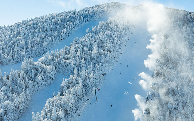 Heaven's Gate lift at Sugarbush Resort. Photo courtesy Sugarbush Resort