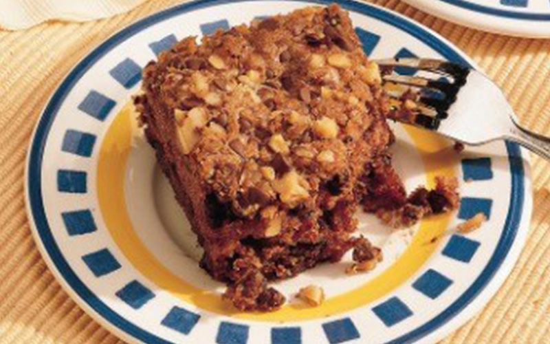 Chocolate Chip Date Cake