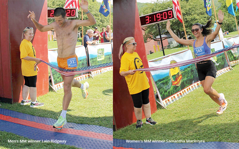 2024 Mad Marathon winners Lain Ridgway and Samantha Macintyre