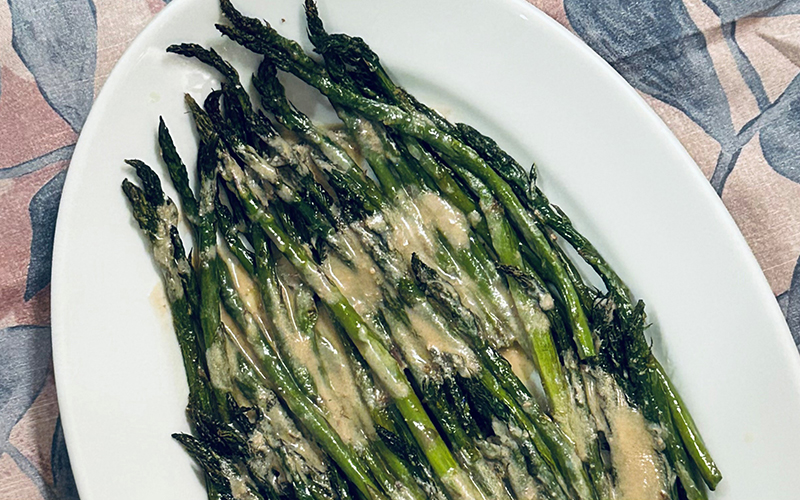 Tahini, lemon, anchovy sauce