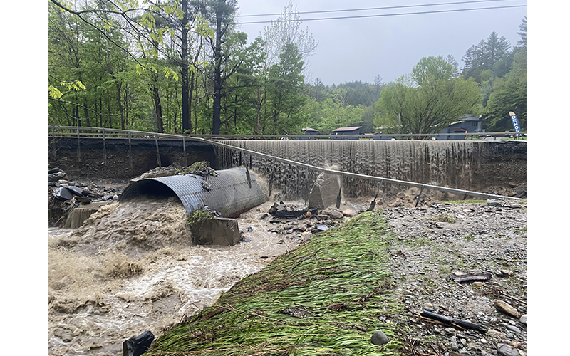 Folsom Brook at Mad Bush Falls - Lizzy Hewitt