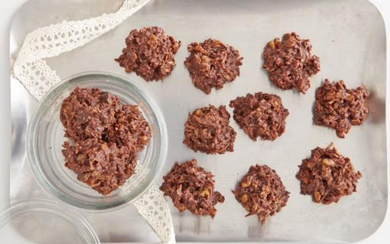 Coconut oat haystacks aka cow plop cookies