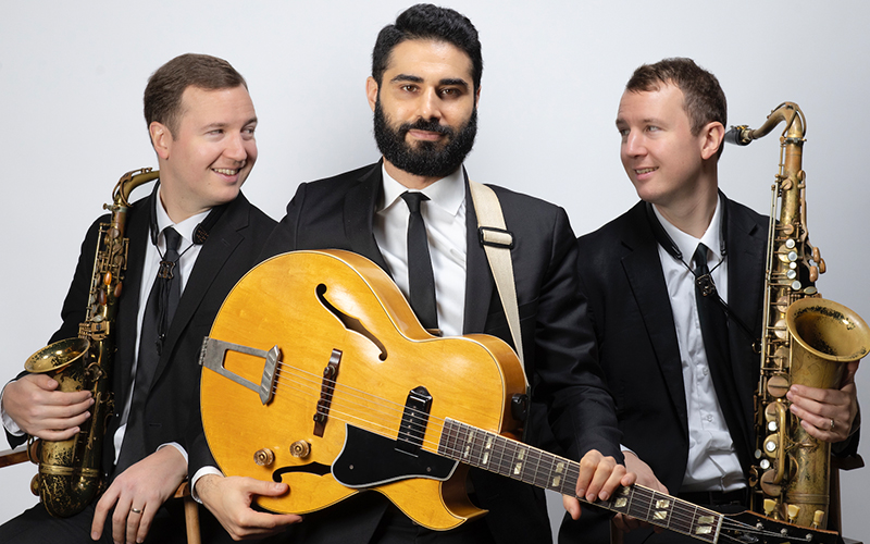 The Anderson Brothers bring their swinging sounds and lively stories to Phantom Theater. Credit: Artist Provided.