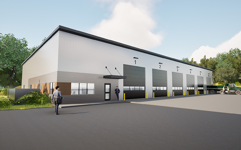 Warren Town Garage Envisioned