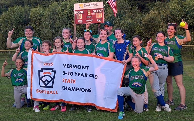 Green Mountain Morgan Winning Softball Team