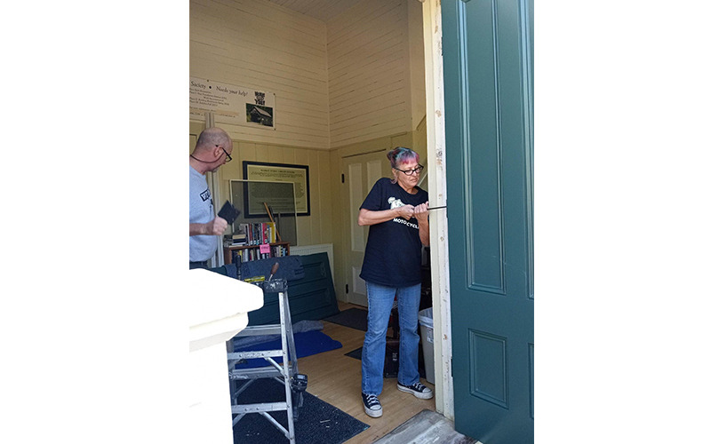 Warren Town Hall Door Restoration