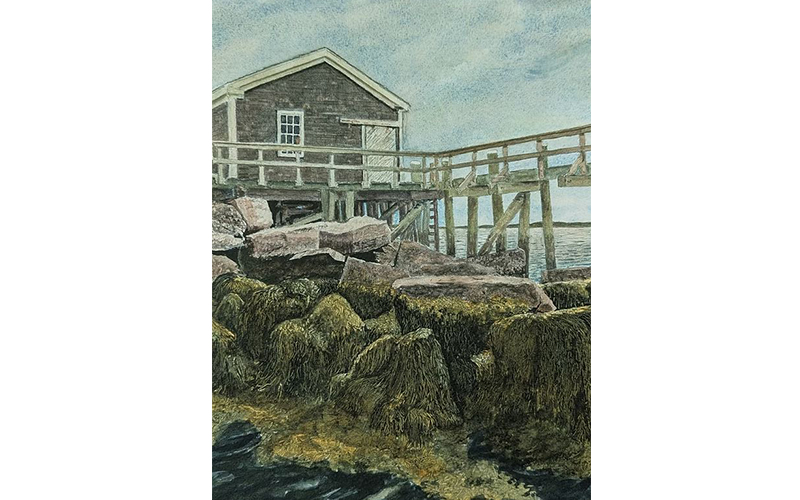Rockland Dock House by Michael Prairie (courtesy of VWS)