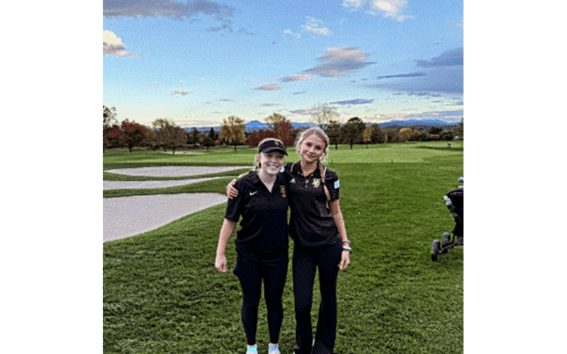Emma Aither on the Left