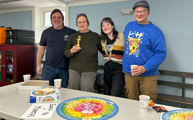 Brett Seymour, Carol Chamberlin, Cece Seymour, and Chris McMurtry