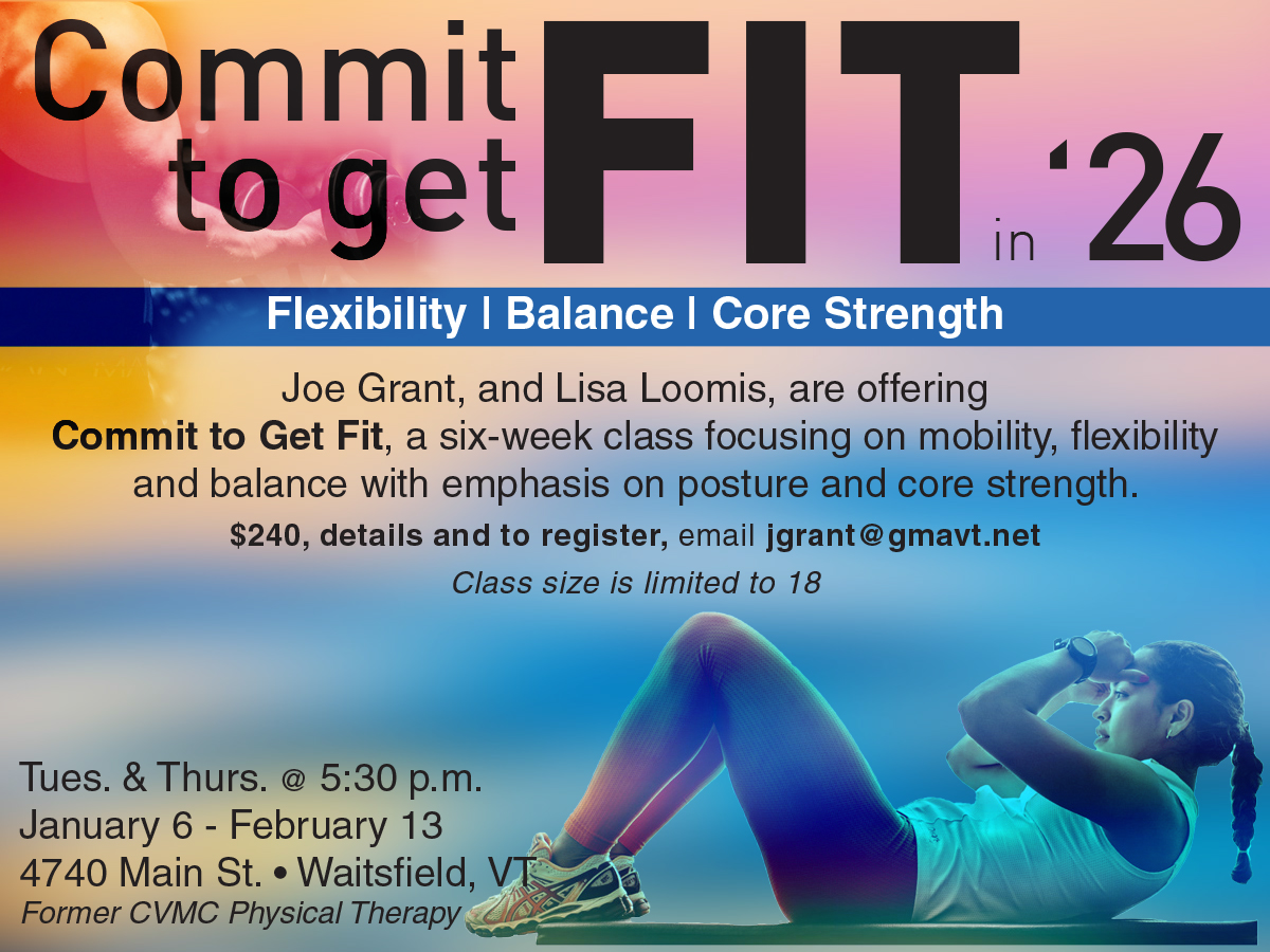 Loomis Grant Commit to get Fit