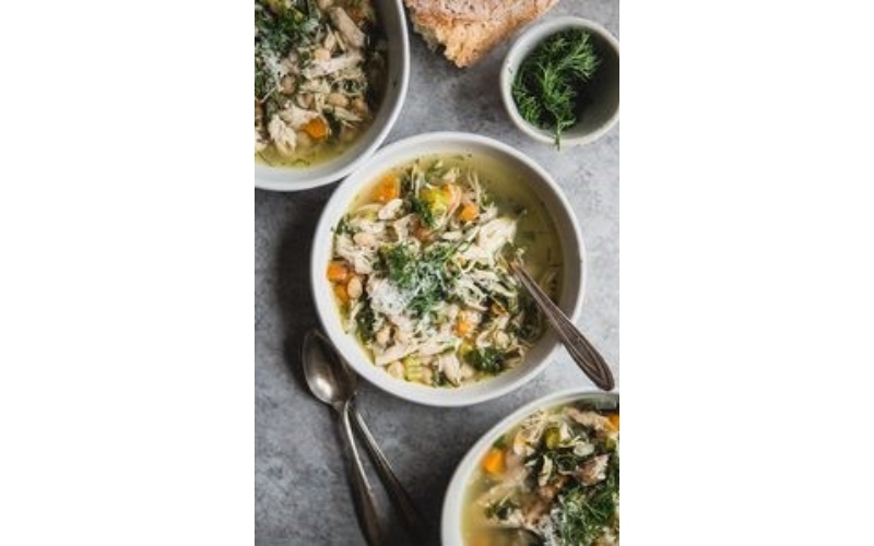 Chicken and white bean stew