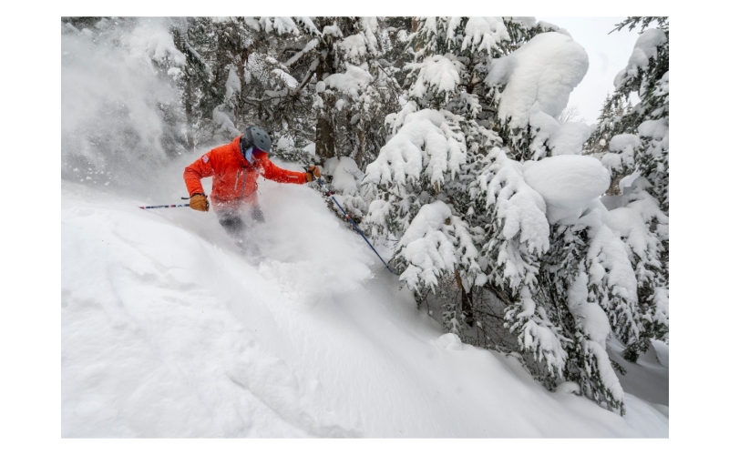 Mark Wallace on Parlour Skis at Mad River Glen - Photo by Jeb Wallace  Brodeur