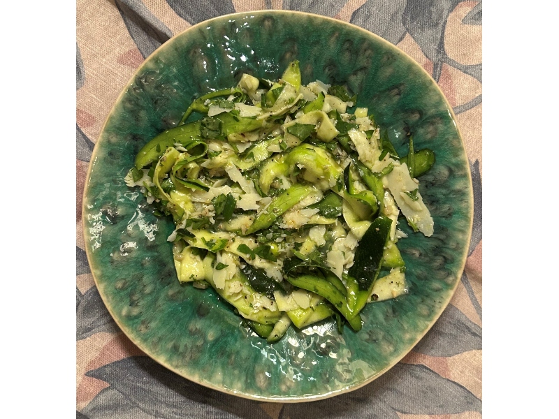 Shaved Zucchini Salad