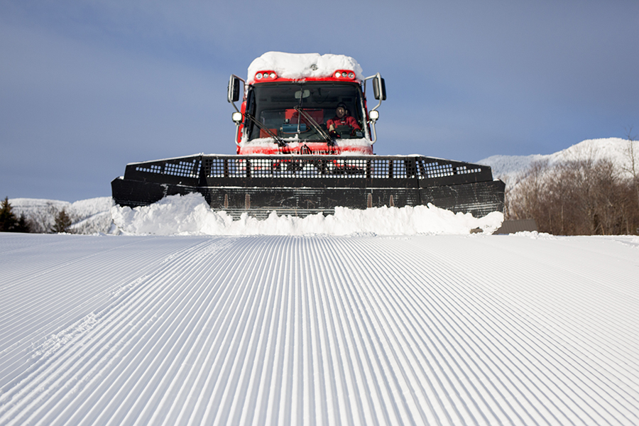 Gooming at Sugarbush. Photo: John Atkinson/Sugarbush