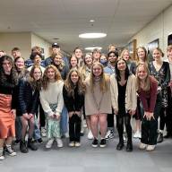 Harwood Union High School inducts students into National Honor Society