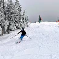 Gravity lovers giddy as ropes drop on more trails