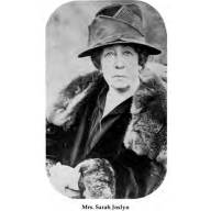 Sarah Joslyn loses husband, volunteers in WWI and works in her community