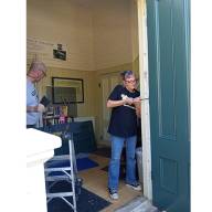 Warren Town Hall doors restored