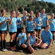 Mad River Valley Soccer Association Girls U12 won the Williamstown Cup