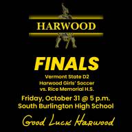 Harwood Girls Soccer plays for D-II state title Friday in Burlington