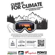 Climb It for Climate returns to Sugarbush for Homegrown Adventures
