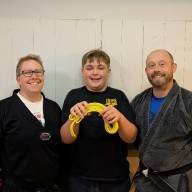 Fayston teen earns Yellow Belt at Central Vermont Martial Arts