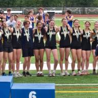 HU girls tie for second at track state championship