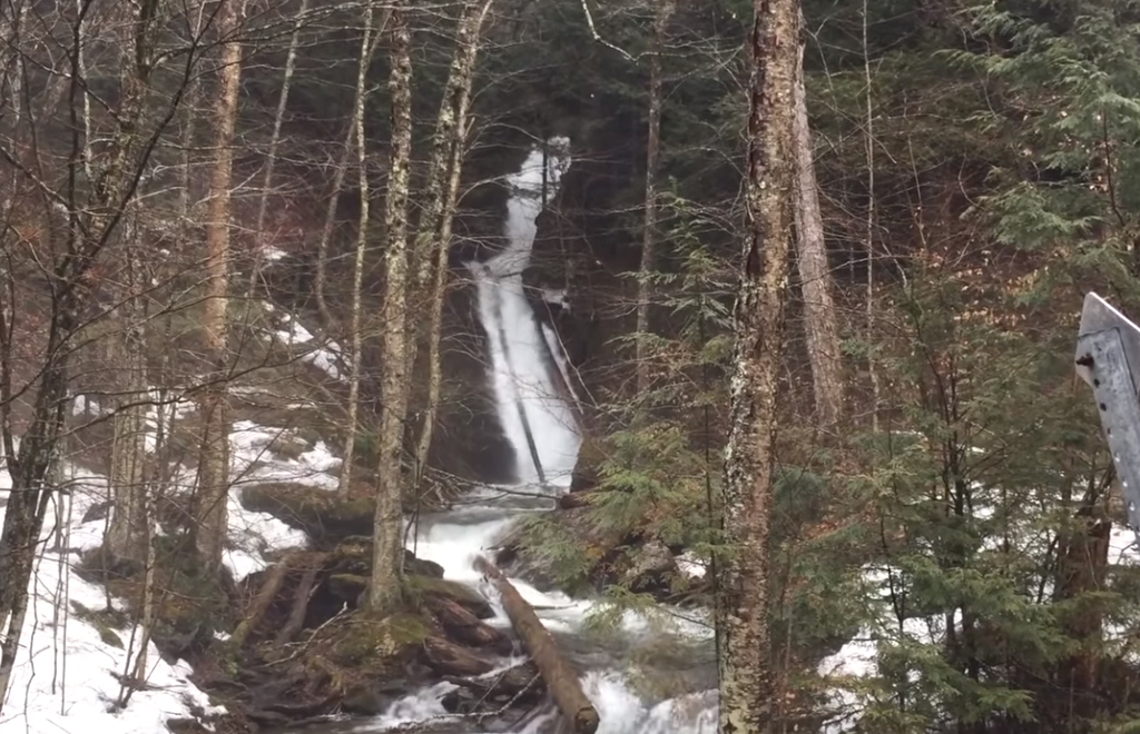 Flooded Road & Raging Waterfall